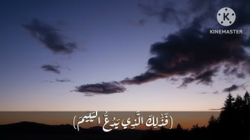 سوره الماعون بصوت معتز نعيم