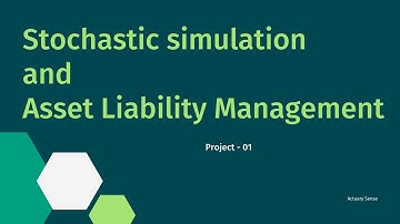 Project 01 - Stochastic simulations and ALM via Python