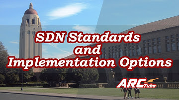 Telco Softwarization - 6 | SDN standards and Implementation Options