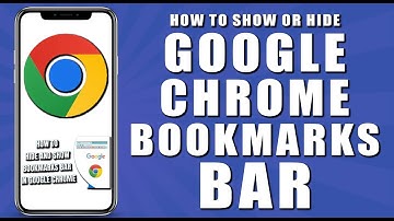 How to show or hide google chrome bookmarks bar (2024)