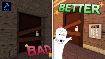 🔐 How to make House Escape door | Piggy Build Mode