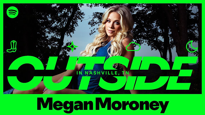 Megan Moroney  - “Am I Okay?” (Live) | Spotify OUTSIDE in Nashville, TN