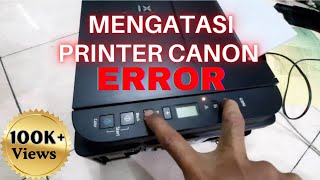 Cara Memperbaiki Printer Canon iP2770 kedip 3 kali