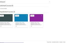 Cross Listing Courses in Canvas