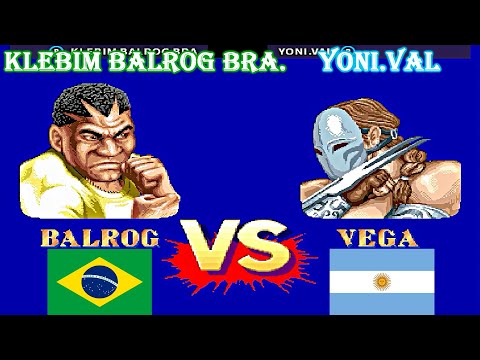 Street Fighter II': Champion Edition - KLEBIM BALROG BRA. vs YONI.VAL FT5