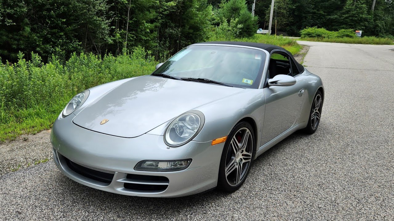 2008 Porsche 911 Carrera S Cabriolet 997.1 Manual POV Test Drive/Review