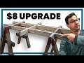 Sawhorse upgrade  simple shop solutions