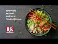 Bjs cooking club easy spicy salmon bowl