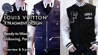 Louis Vuitton Fragment Varsity Jacket