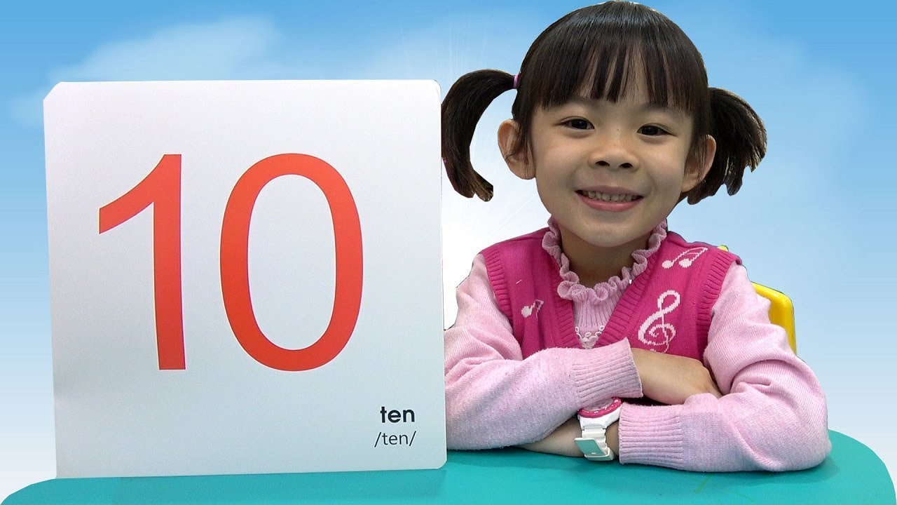 image Bé Học Toán – Học Đếm Con Số Từ 0 – 50 Và Dấu Tính Cơ Bản ❤ AnAn ToysReview TV ❤