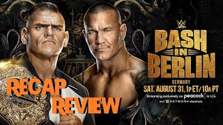 MY Thoughts on WWE Bash in Berlin Profile