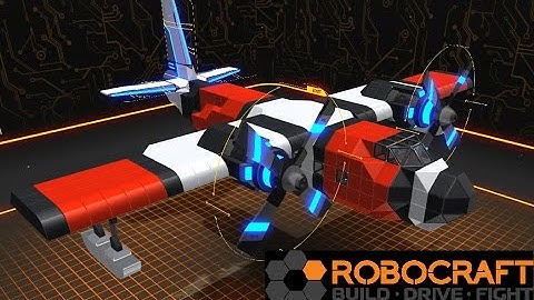 Robocraft Let’s Build - Propeller Coast Guard Plane