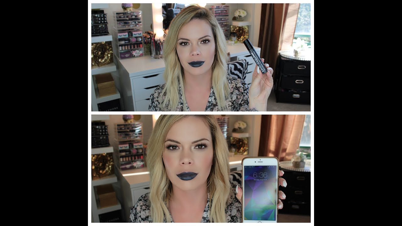 NYX Liquid Suede Cream Lipstick Review w/ Check Ins (Stone Fox)