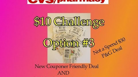 REUPLOAD CVS $10 CHALLENGE Breakdown with Coupons OPTION 3/Google Doc  7/2-7/8 2017