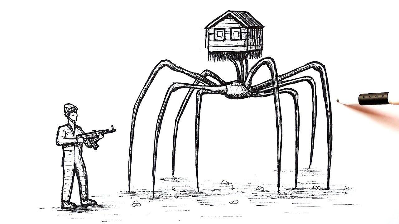 How to draw a House Head SCP YouTube