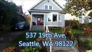 House For Rent: 537 19th Ave, Seattle, WA 98122 House For Rent: 537 19th Ave, Seattle, WA 98122
