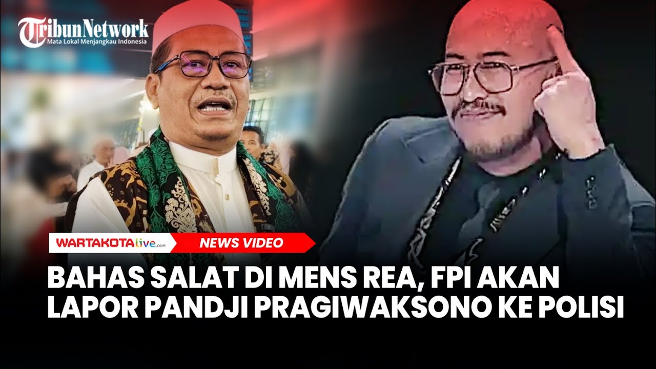 Bahas Salat di Mens Rea, FPI akan Lapor Pandji Pragiwaksono ke Polisi