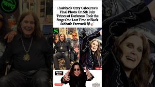 🚨SAY RIP TO THE LEGEND, Ozzy Osbourne 💔🙏 🎸 #osiivibe #ytshorts #shorts