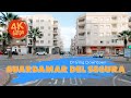 GUARDAMAR del SEGURA, Spain. Driving Downtown/Conducir por la ciudad. 4K 60fps