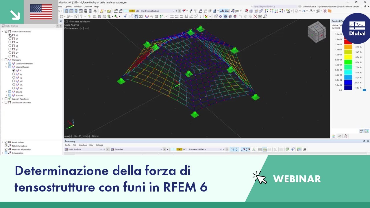[EN] Webinar | Determinazione della forza di tensostrutture con funi in ...