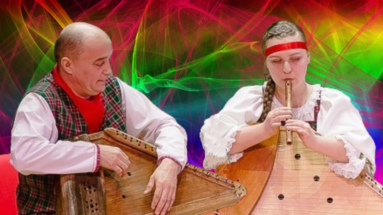 Музыка из народной песни "Так ткут сукно" в исполнении Калевальского оркестра кантелистов