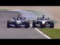 Rikknen vs montoya  pure sound  german grand prix 2002