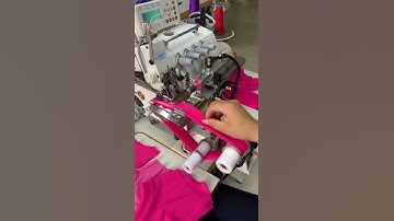 JACK  Automatic Rib Attaching Overlock Machine