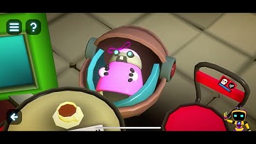 Tiny Robots Portal Escape. Up In Downtown. 3 Stars Walkthrough.