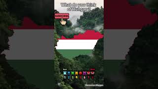 What do you think of Hungary? 🇭🇺 #europe #map #mapping #geography #learning #mapper #subscribe