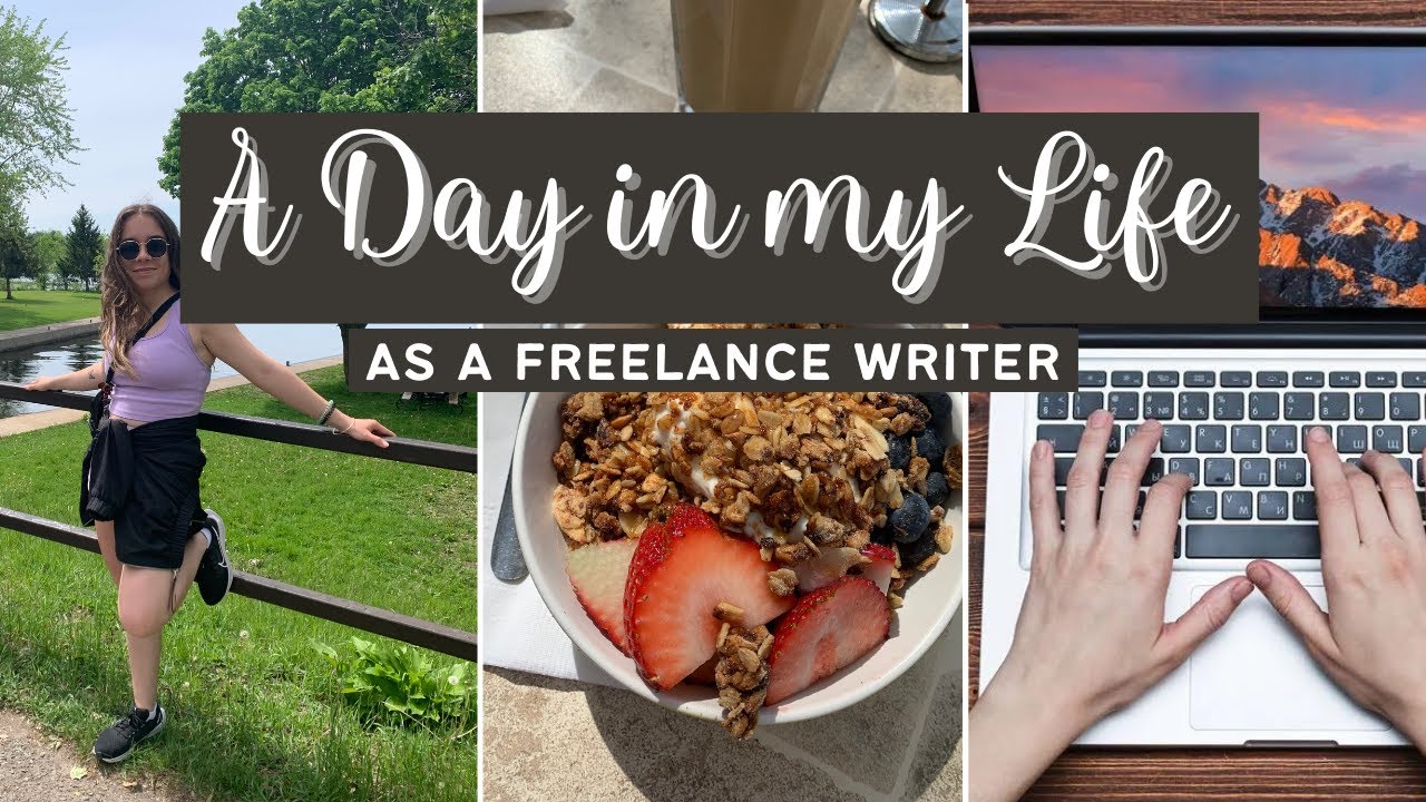 A Day in the Life of a Freelance Writer | VLOG 👩‍💻 | spend the day with ...