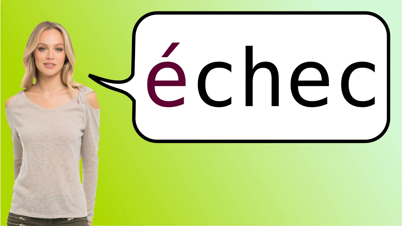How To Say failure In French YouTube How To Say Failure In French Youtube