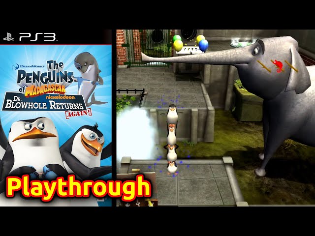 Jogo udraw penguins of madagascar dr. blowhole returns wii em