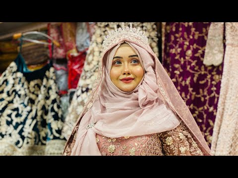Simple bridal look with hijab !!!