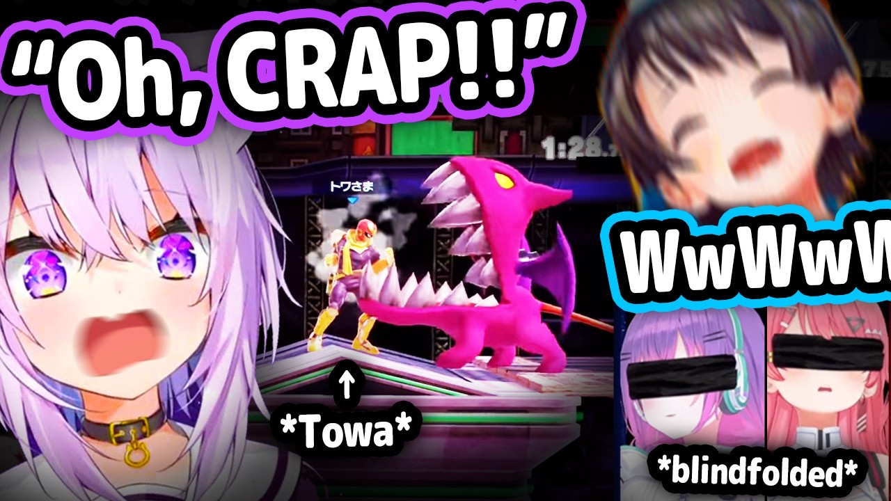 HoloGirls Playing Smash Blindfolded Is Pure Comedy【Hololive】