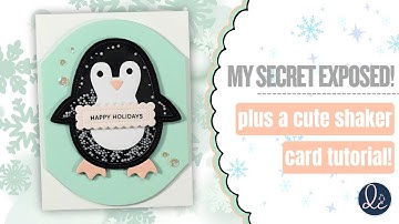 Penguin Shaker Card Tutorial 🐧 | Easy Interactive Card for Beginners