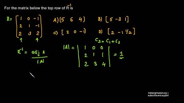 #17  Engineering Maths GATE Previous Paper Matrices