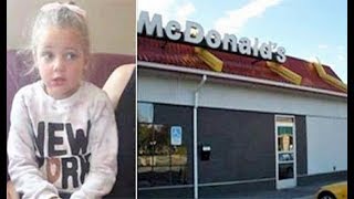 4 yr old rushes out of McDonald's bathroom in tears, then mom sees something on her leg