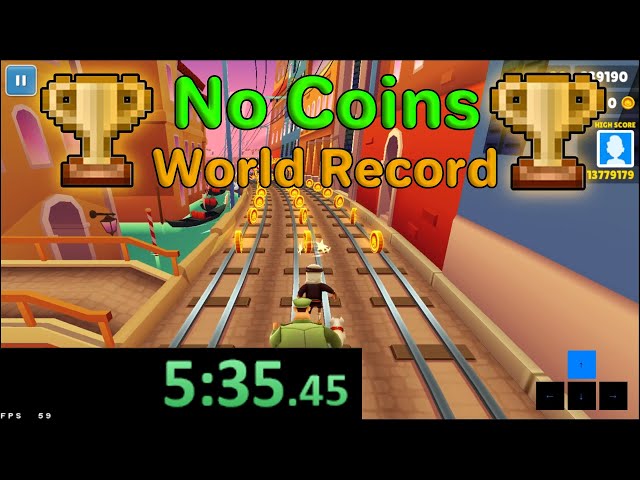 Nada, apenas o meu recorde no Subway Surfers. Novo Recorde! Toque para mar  - iFunny Brazil