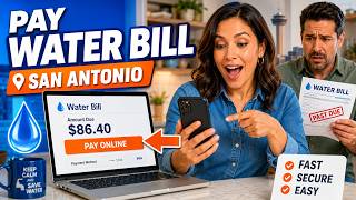 How to pay your water bill online in San Antonio