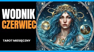 Wodnik tarot miesięczny na czerwiec☀️ czytanie ogólne, miłość (single+związki), praca i finanse