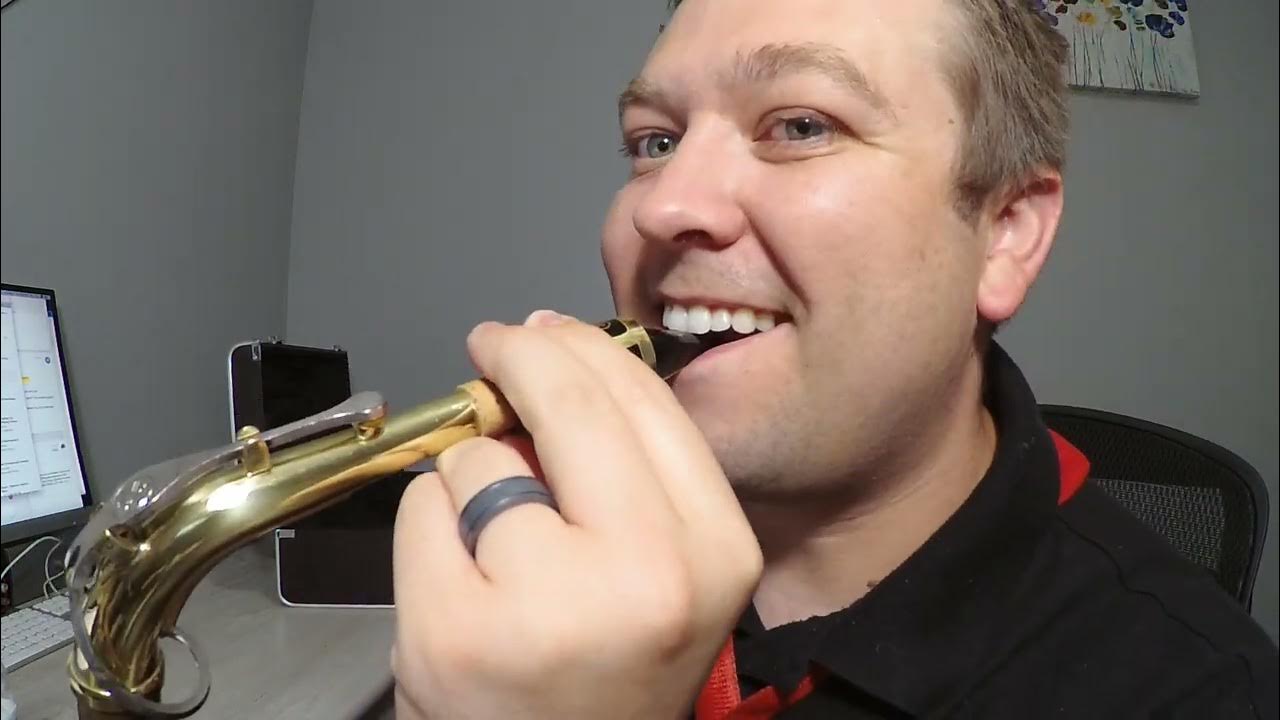 Beginning Band Alto Sax Lesson 1.5.1 Embouchure YouTube