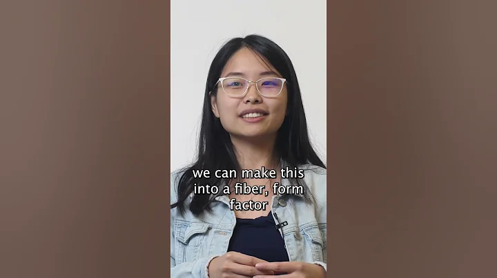 Color Changing Fiber Project with MIT CSAIL PhD Student Yunyi Zhu #shorts #mit #computerscience #ai