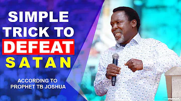 Prophet TB Joshua shares a simple trick to defeat Satan #tbjoshua #tbjoshualegacy