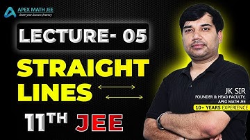🎥Straight Line Lecture 5 | Application of Determinant in Coordinate Geometry | JEE Main & Advanced |