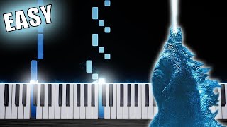 Godzilla's Theme - EASY Piano Tutorial by PlutaX