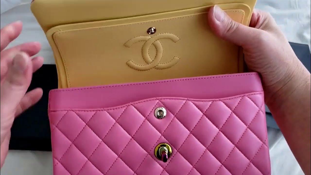 Chanel Mini Classic Flap Bag Pink - Lambskin