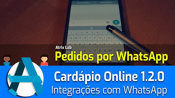 Cardápio Online 1.2.0 - Integração com WhatsApp