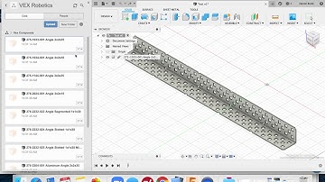 3 Fusion360 - Insert VEX Components