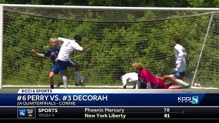 Highlights from Iowa boys state soccer quarterfinals