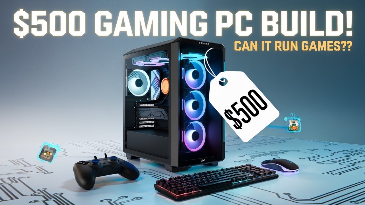 Can You Build a Gaming PC on a $500 Budget? Ultimate Budget Build ...